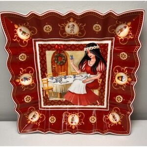 Villeroy & Boch 1748 Toy's Fantasy Snow‎ White Seven Dwarves Serving Dish